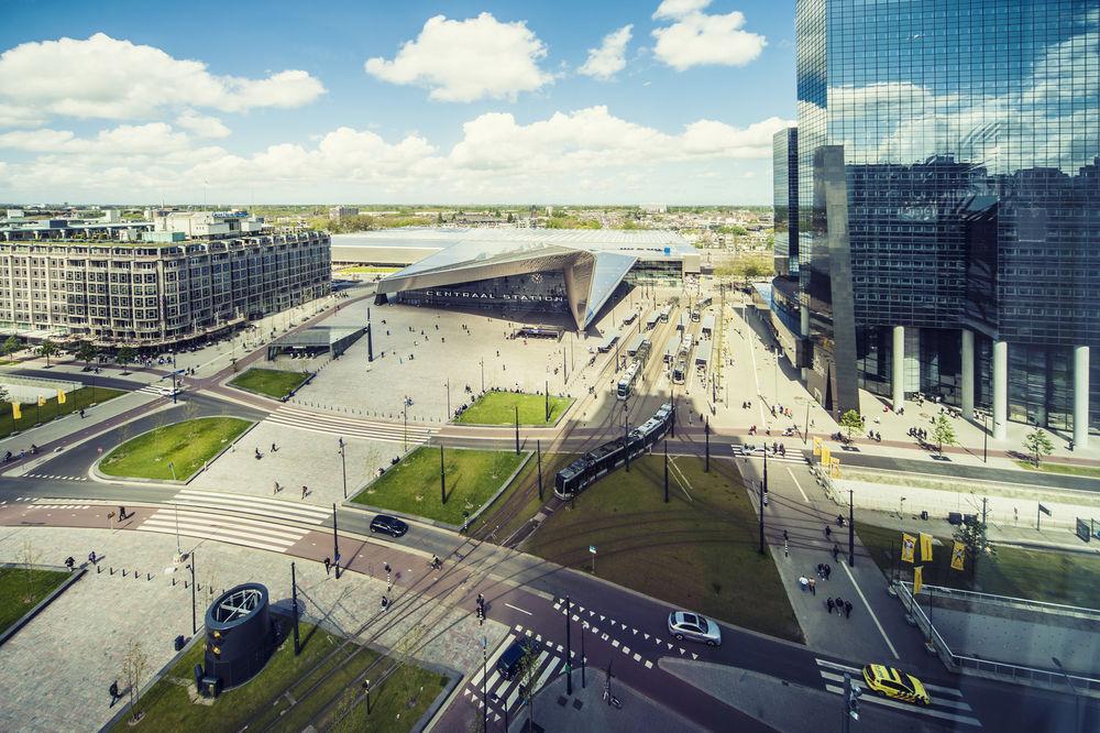 فندق روتردام ماريوت المظهر الخارجي الصورة The new district of Vilnius